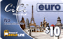 $10.00 CiCi Euro phone card