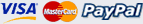 Pay by VISA, Master Card or PayPal
